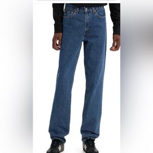 Levi Strauss Big and Tall Mens 550 Tapered Leg Relaxed Fit Stonewash Jeans 44/30